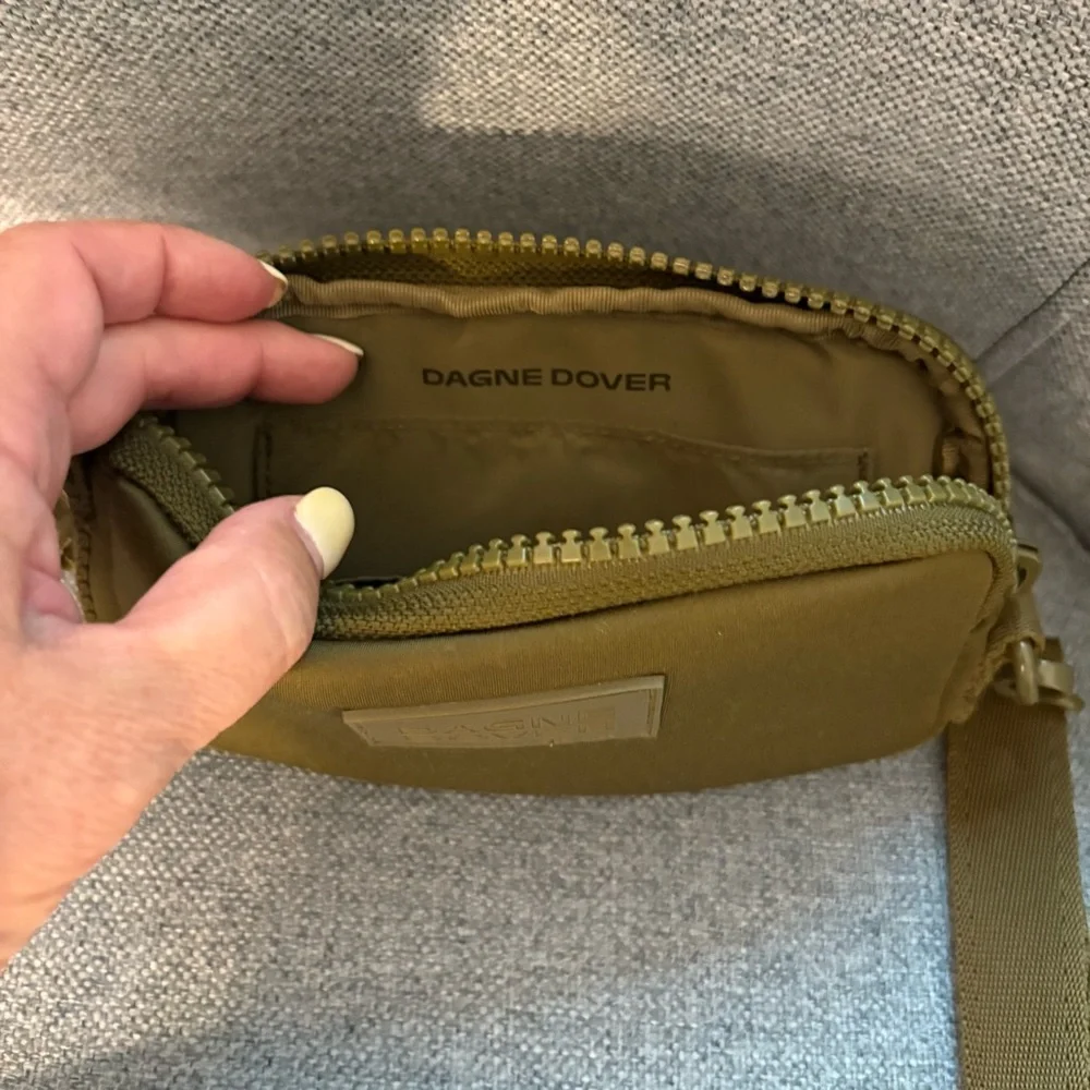 Dagne Dover Olive Belt Bag - Picture 2 of 6